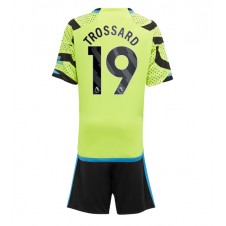 Arsenal Leandro Trossard #19 Bortaställ Barn 2023-24 Korta ärmar (+ Korta byxor)